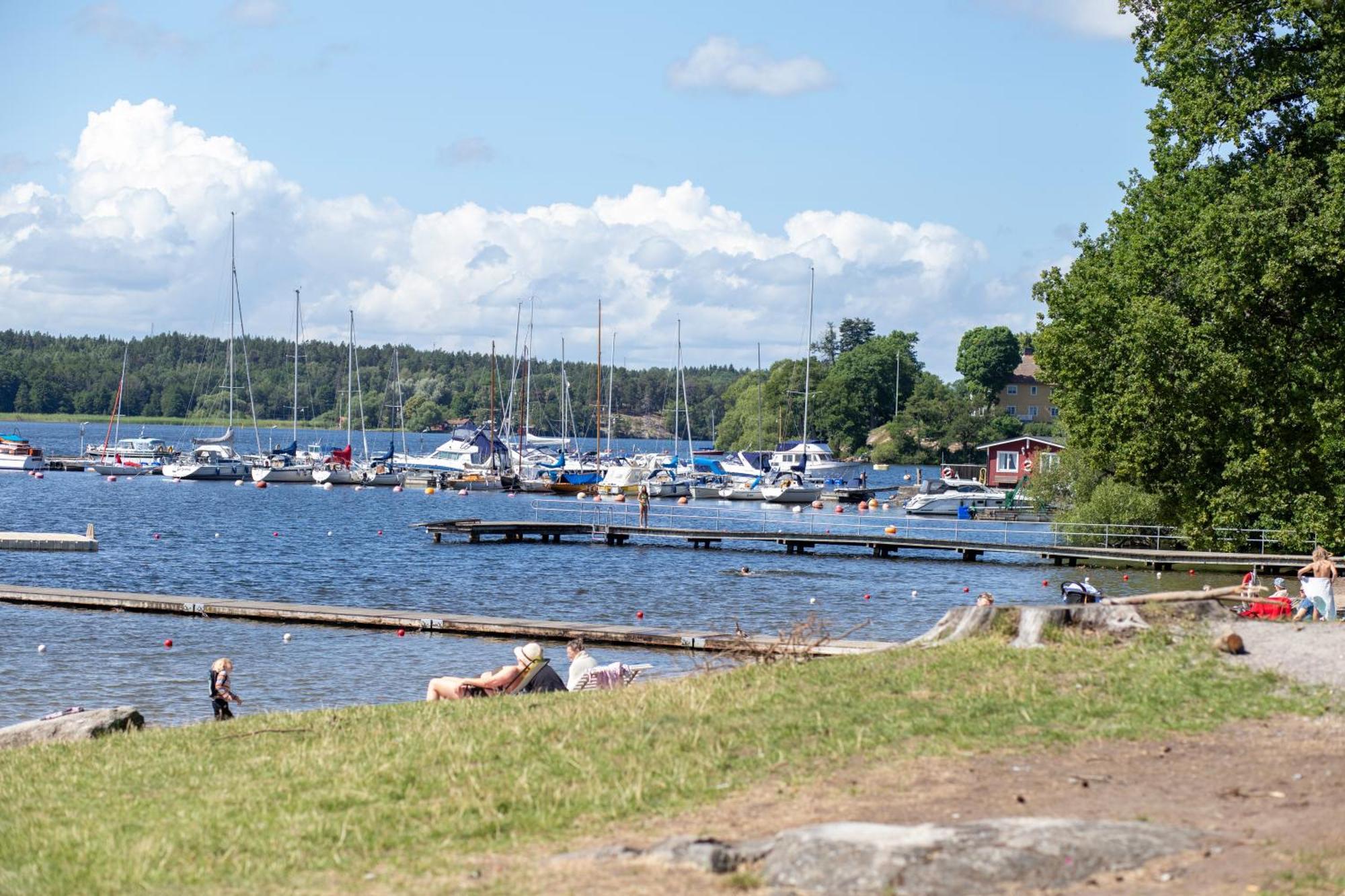 Stockholm Aengby Camping Екстериор снимка