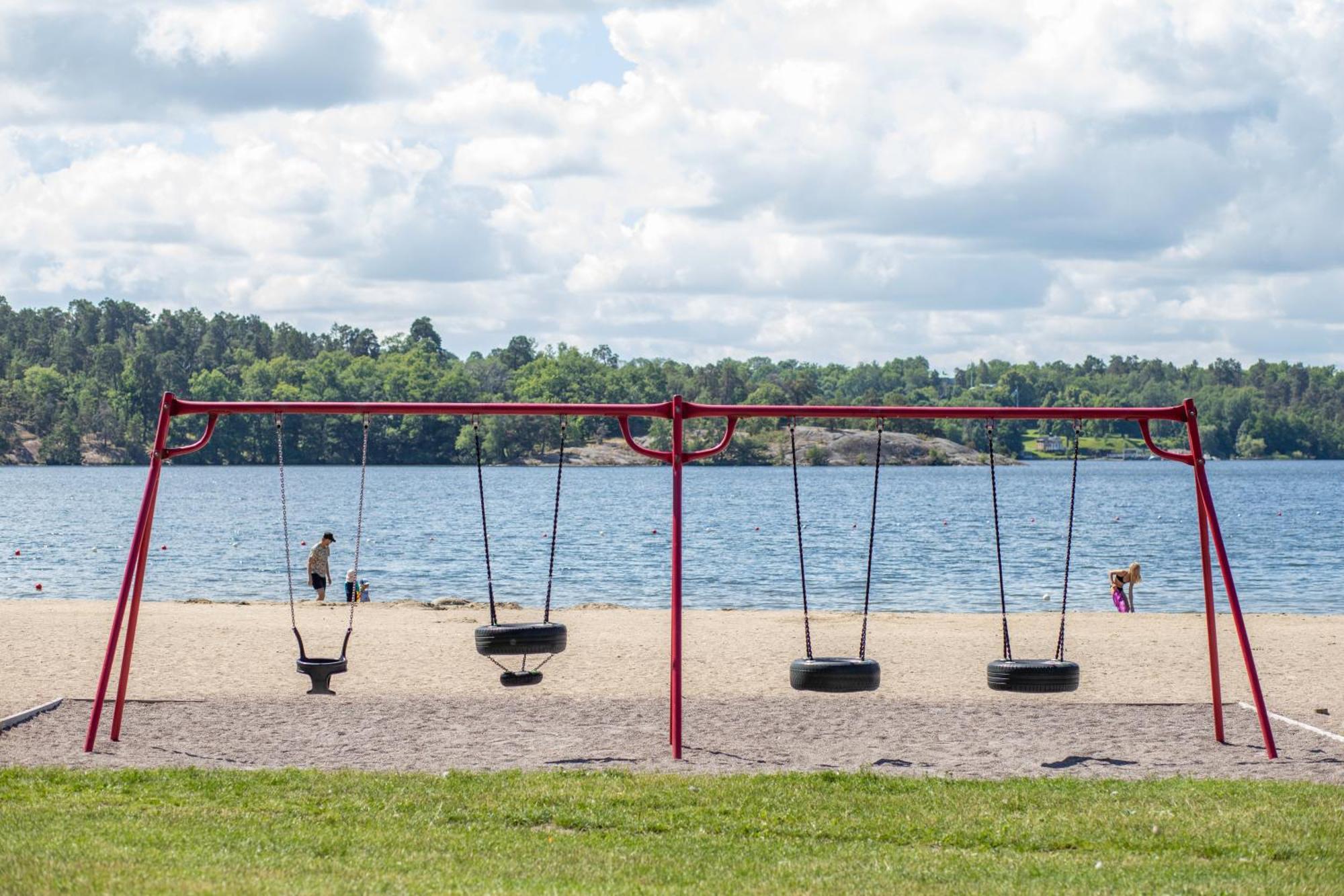Stockholm Aengby Camping Екстериор снимка