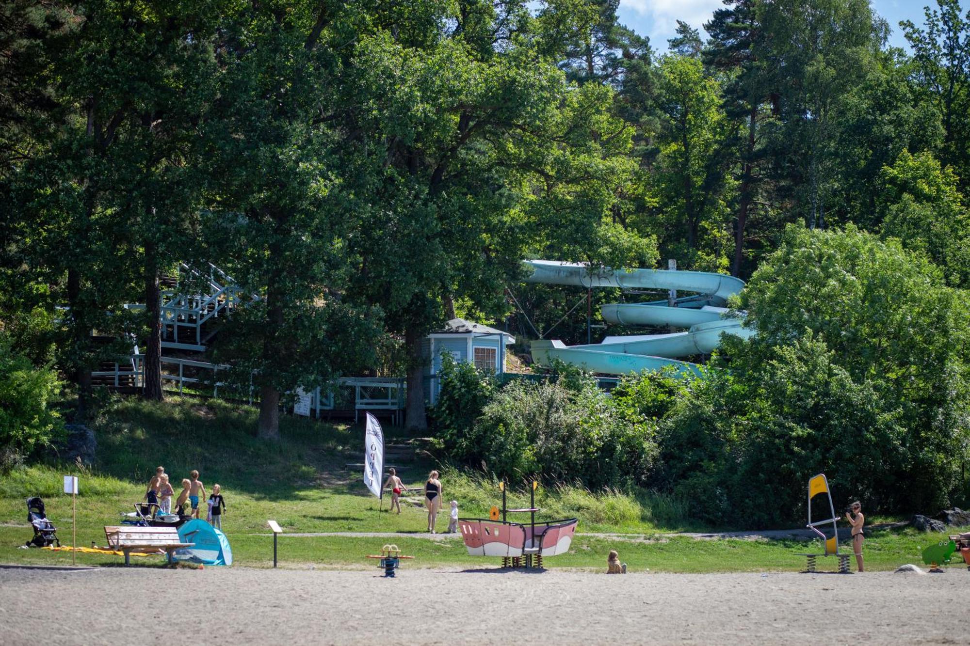 Stockholm Aengby Camping Екстериор снимка