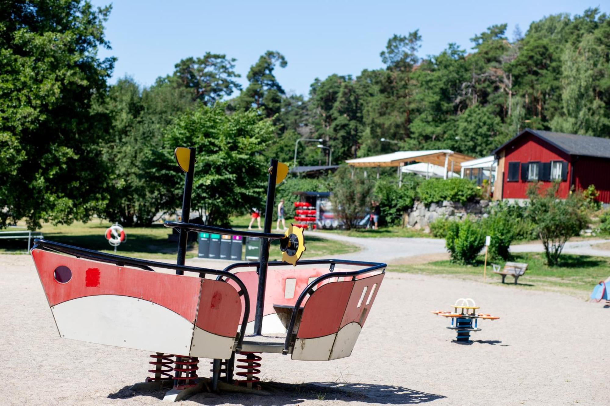 Stockholm Aengby Camping Екстериор снимка