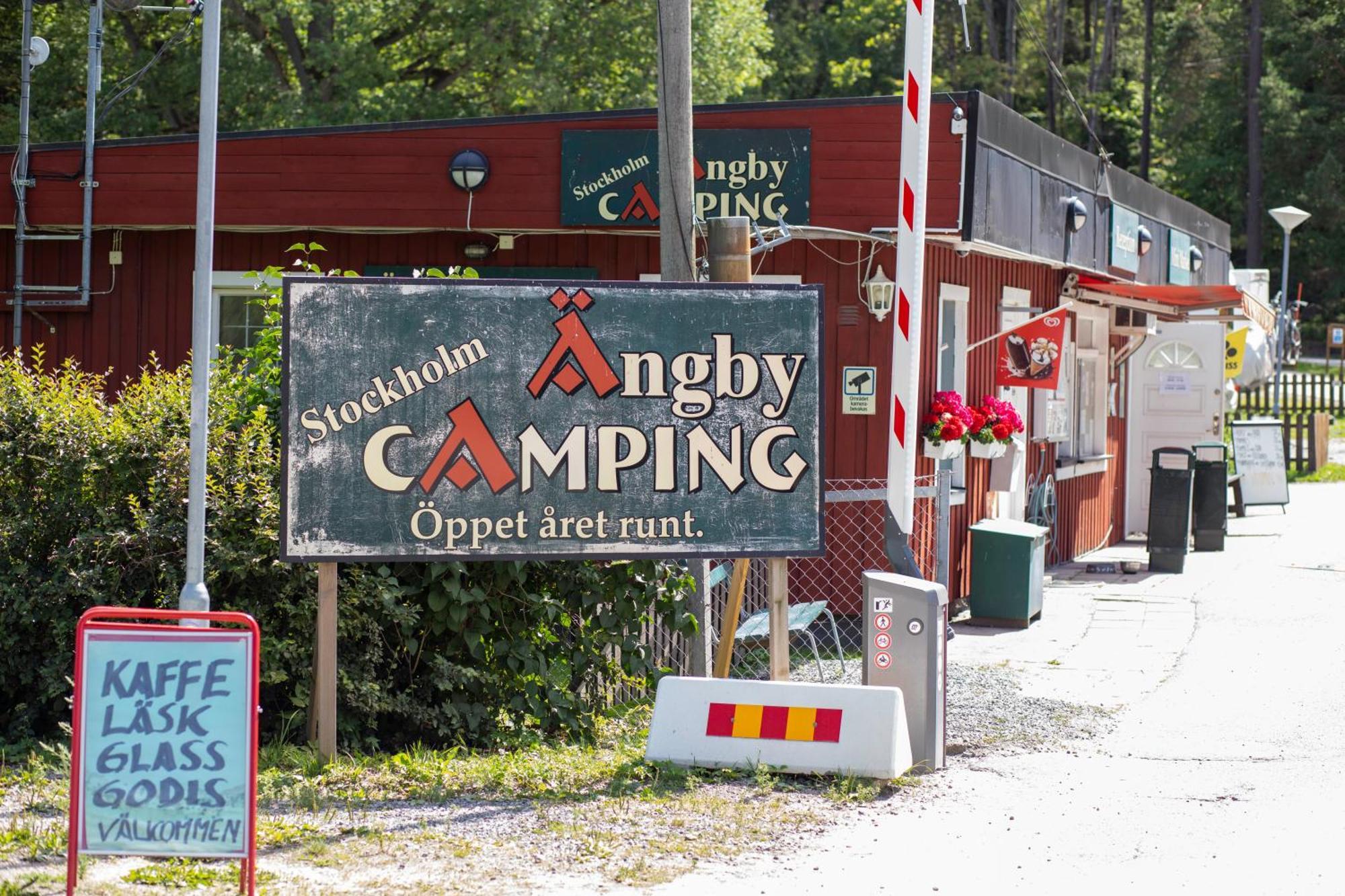 Stockholm Aengby Camping Екстериор снимка